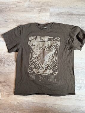 Kane Brown Graphic Band Tee - Brown & Tan